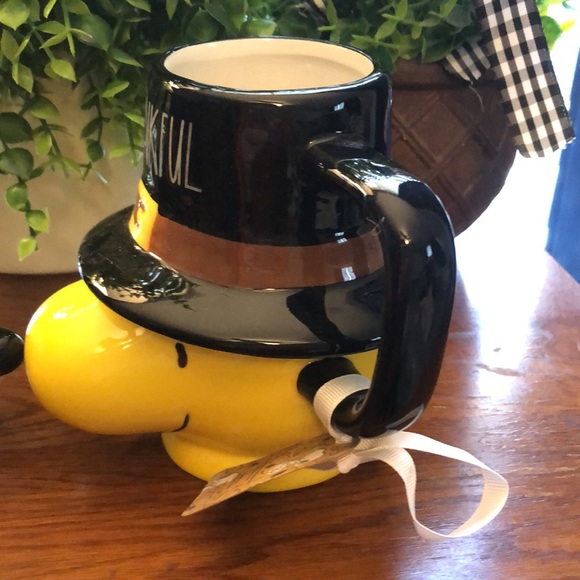 RAE DUNN SNOOPY & WOODSTOCK THANKSGIVING MUG SET NWT - Picture 8 of 11